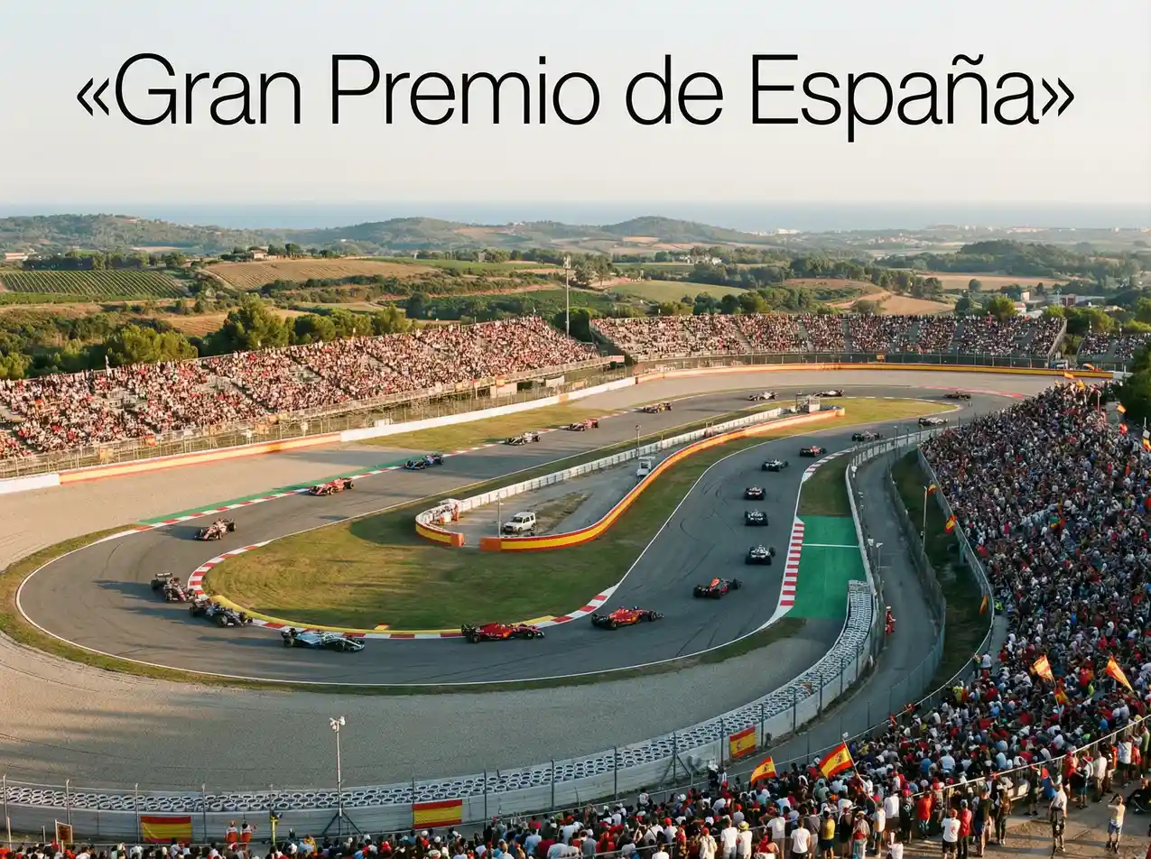 Circuito de Barcelona-Catalunya durante el Gran Premio de España de Fórmula 1