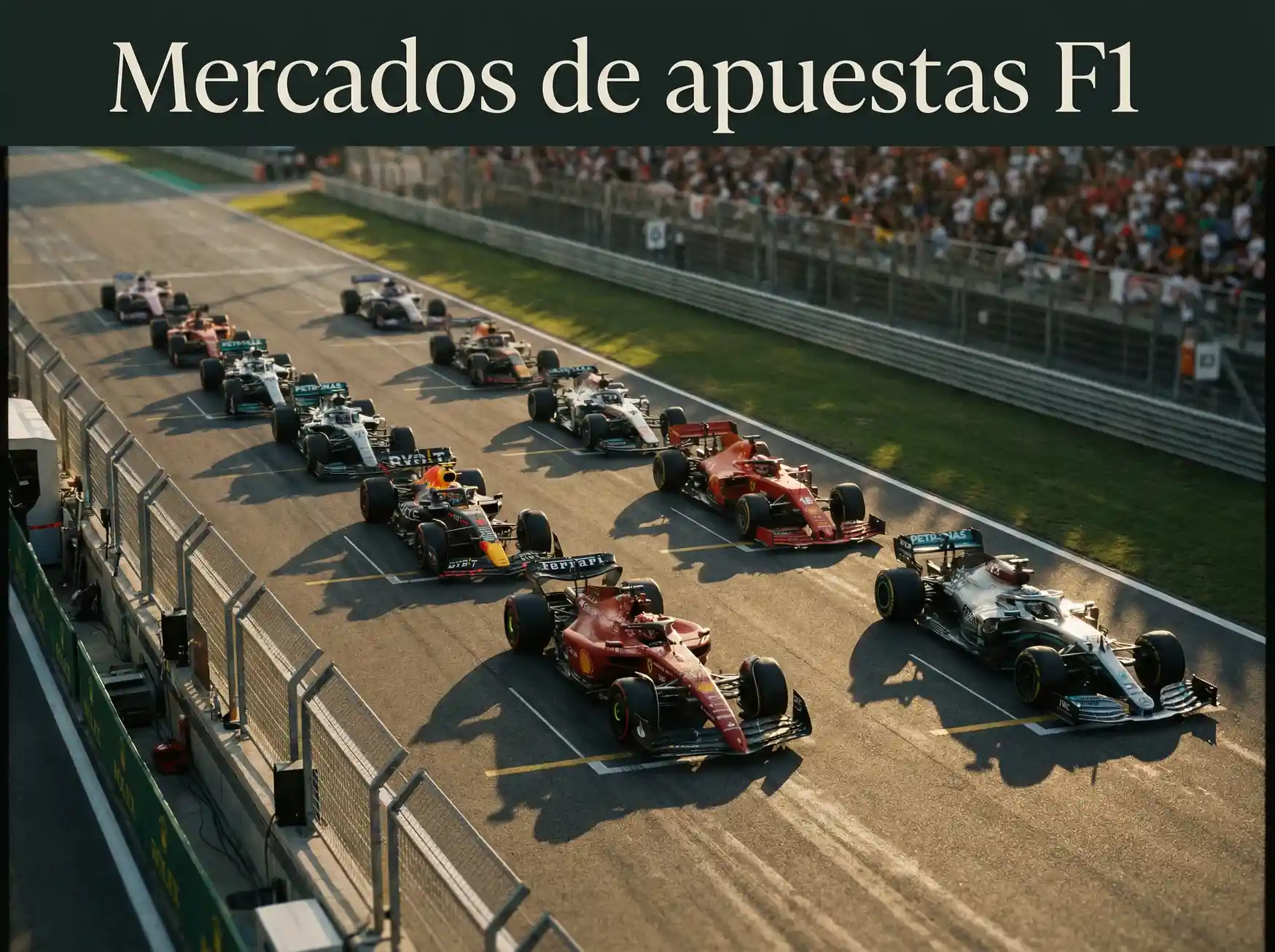 Mercados de apuestas en Fórmula 1